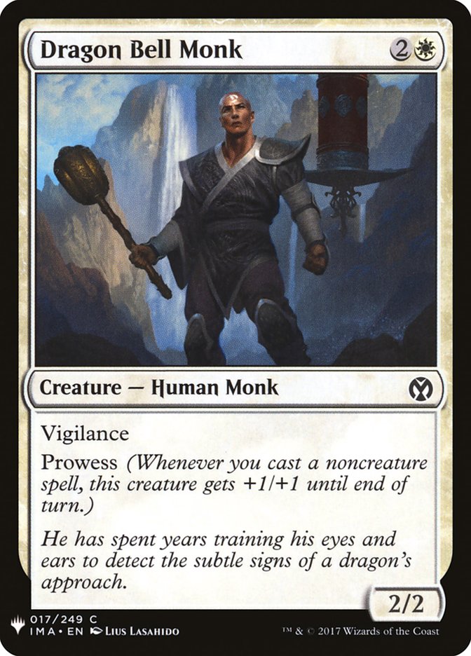 Dragon Bell Monk [Mystery Booster] | Good Games Modbury