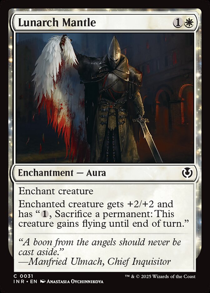 Lunarch Mantle 31/287 (Innistrad Remastered)  - Foil | Good Games Modbury