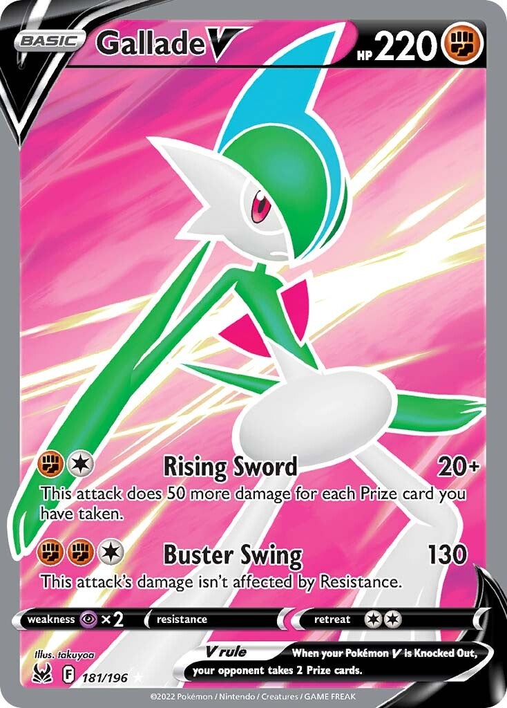 Gallade V (181/196) [Sword & Shield: Lost Origin] | Good Games Modbury