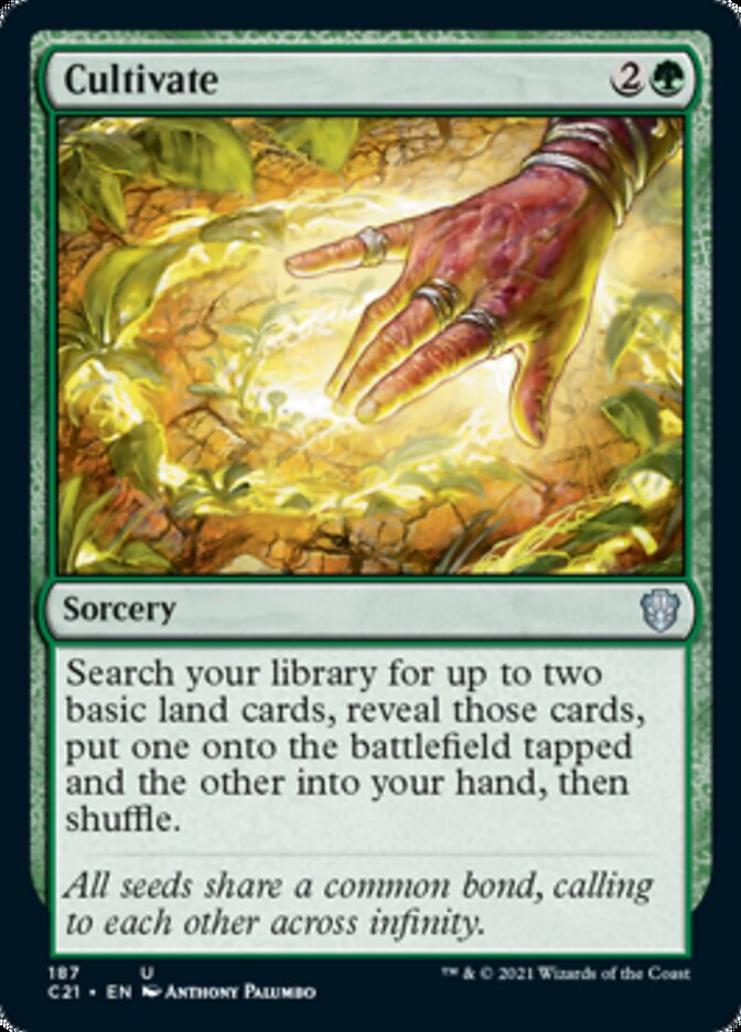 Cultivate [Commander 2021] | Good Games Modbury