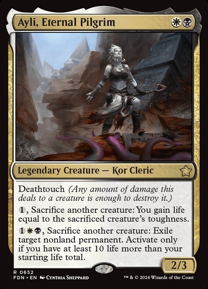 Ayli, Eternal Pilgrim 652/291 (Foundations)  | Good Games Modbury