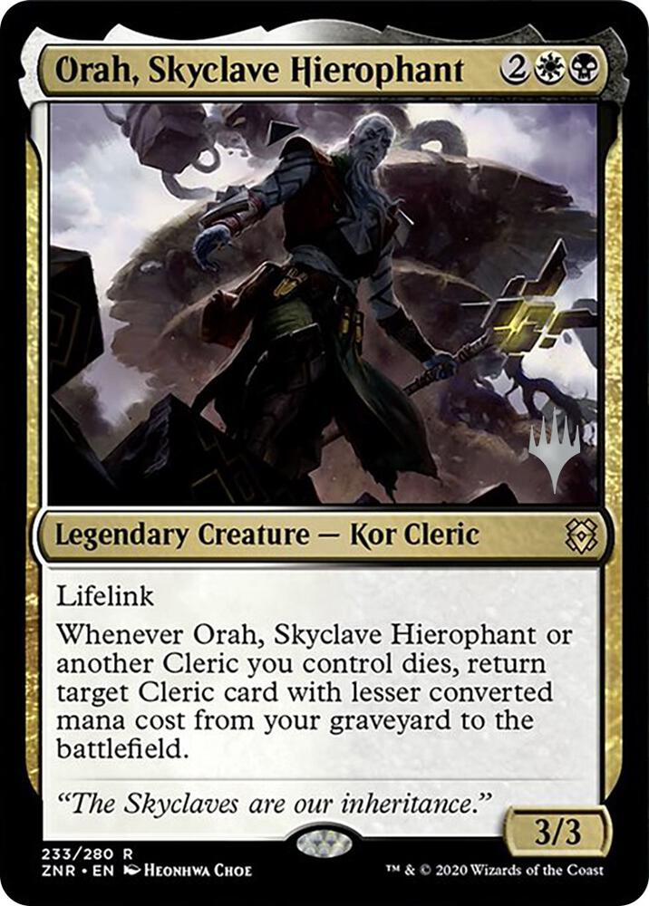 Orah Skyclave Hierophant 233p/169 (Promo Pack: Zendikar Rising)  | Good Games Modbury
