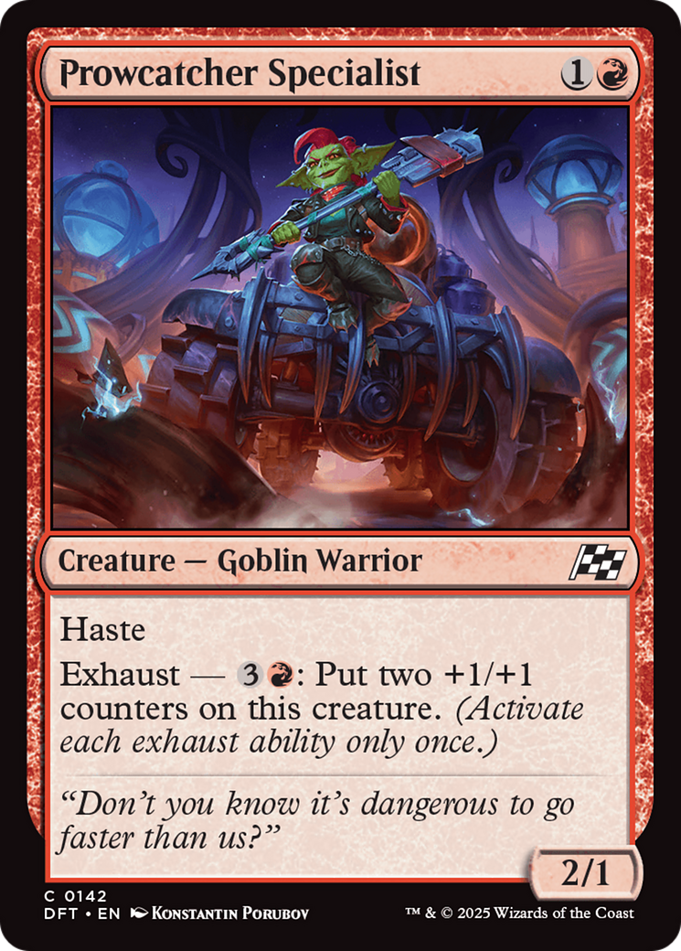 Prowcatcher Specialist [Aetherdrift] | Good Games Modbury