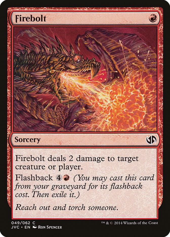 Firebolt 49/62 (Duel Decks: Anthology)  | Good Games Modbury