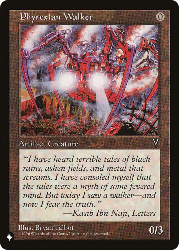 Phyrexian Walker VIS-152/5075 (The List Reprints)  | Good Games Modbury