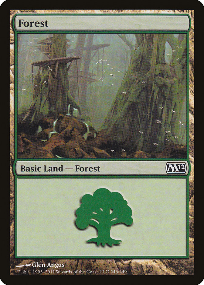 Forest (246) [Magic 2012] | Good Games Modbury