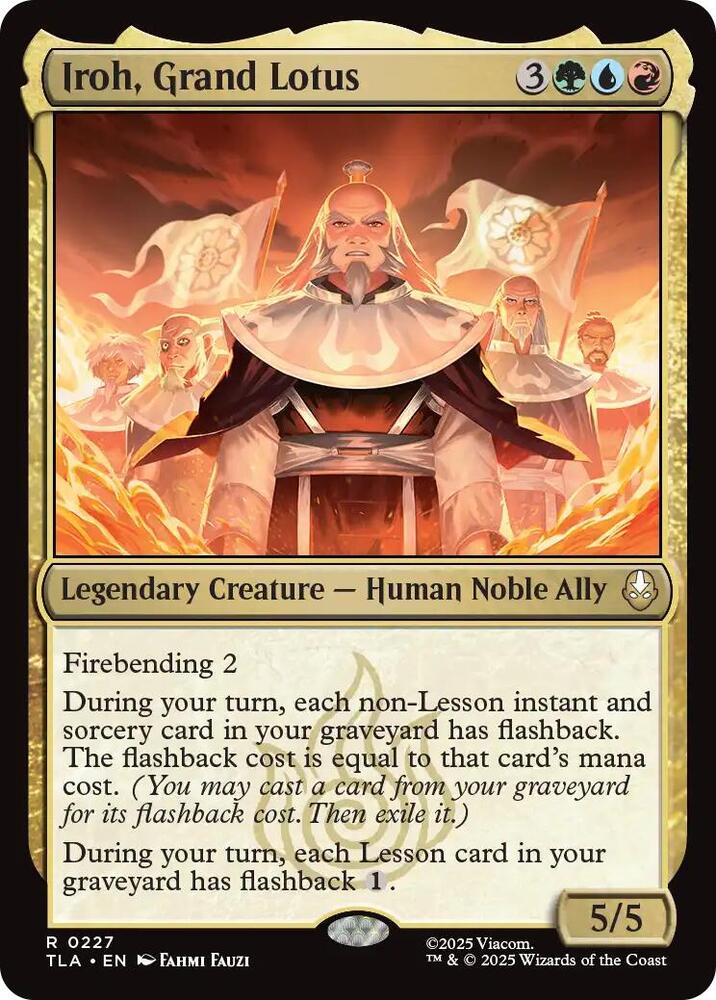 Iroh, Grand Lotus 227 (Avatar: The Last Airbender)  - Foil | Good Games Modbury