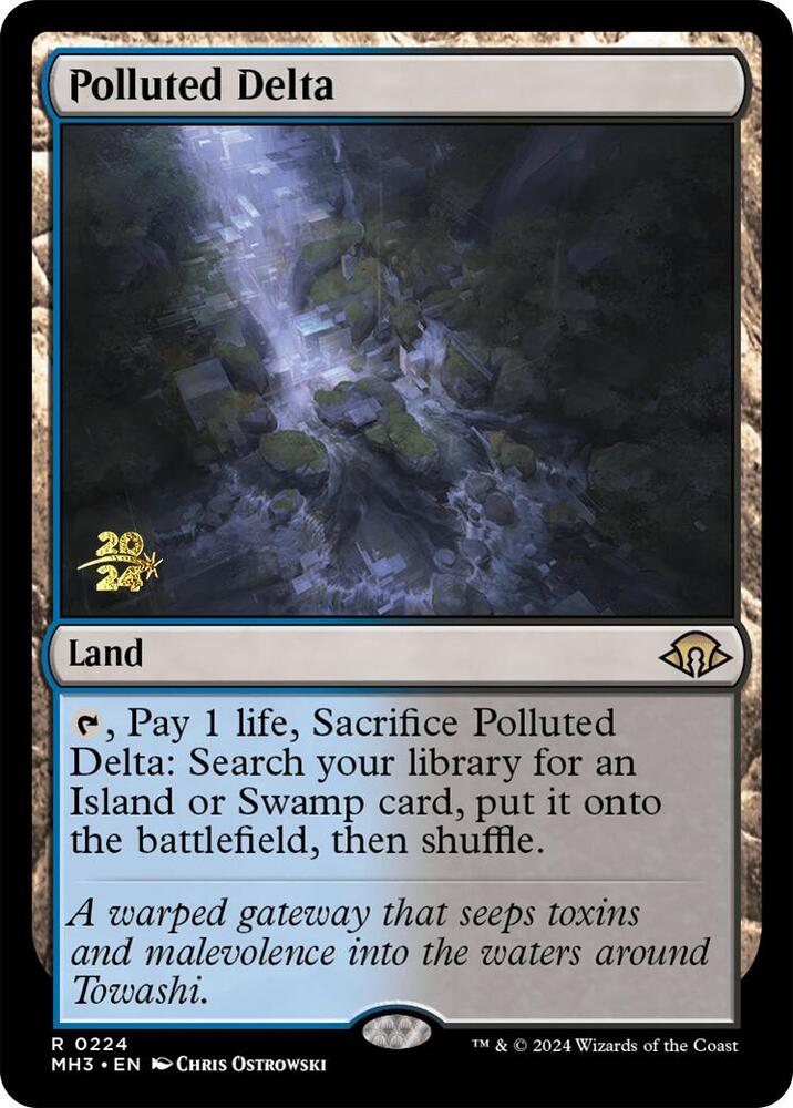 Polluted Delta 224s/90 (Prerelease Cards)  - Foil | Good Games Modbury