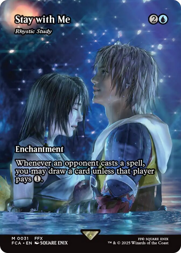 Stay with Me - Rhystic Study (Showcase) [FINAL FANTASY : Through the Ages] | Good Games Modbury