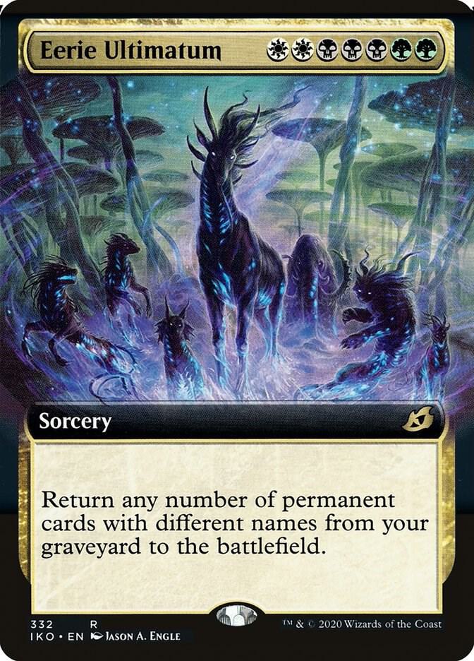 Eerie Ultimatum 332/274 (Ikoria: Lair of Behemoths)  - Extended Art | Good Games Modbury