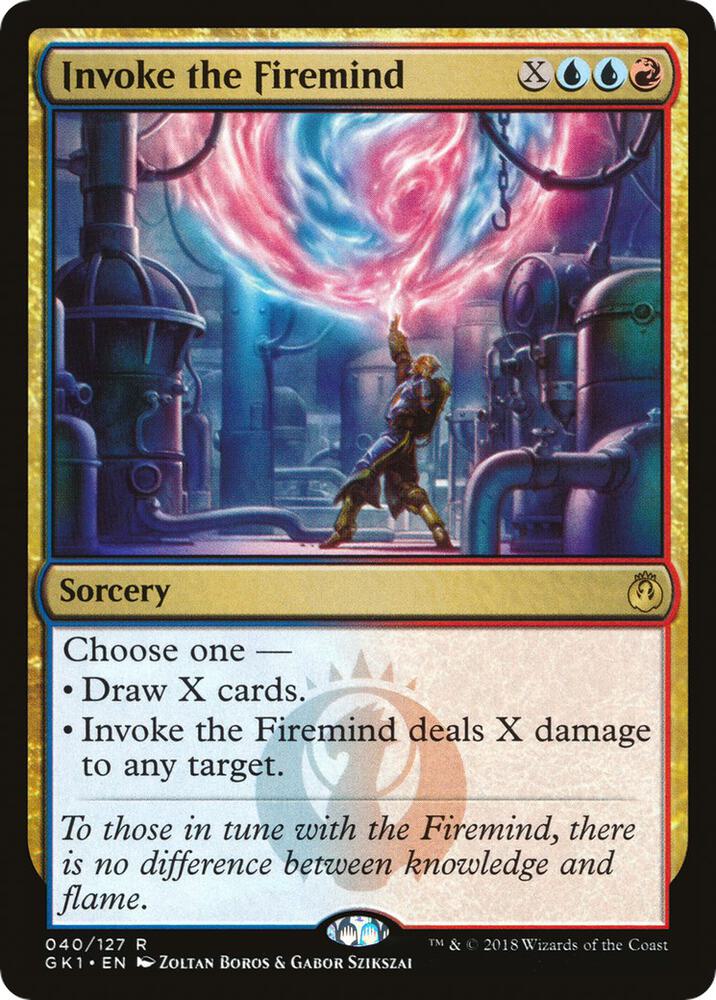 Invoke the Firemind 40/127 (Guilds of Ravnica: Guild Kits)  | Good Games Modbury