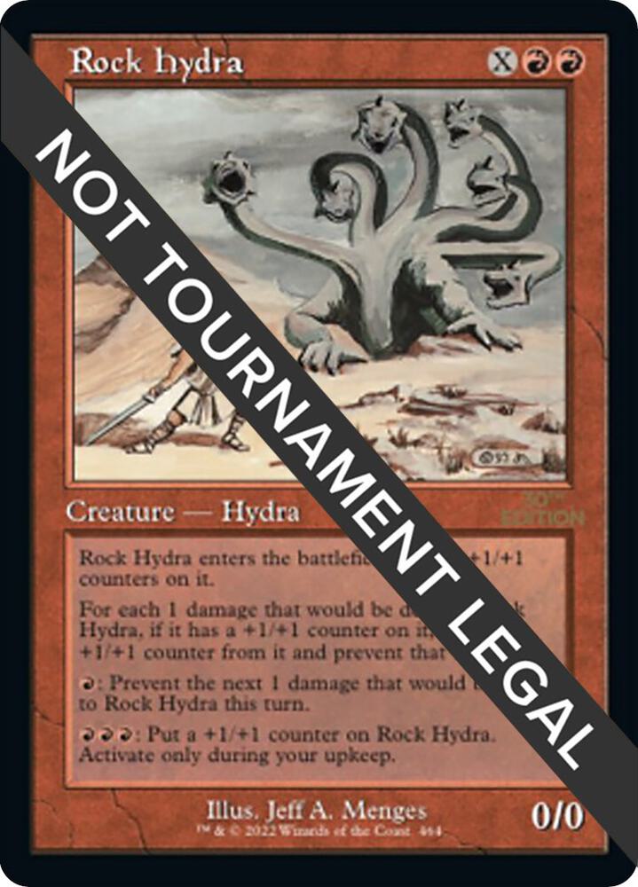 Rock Hydra Retro Frame 464/594 (30th Anniversary Edition)  | Good Games Modbury