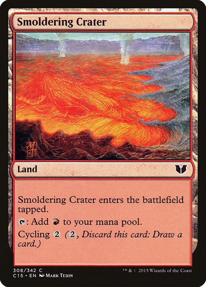 Smoldering Crater 308/342 (Commander 2015)  | Good Games Modbury
