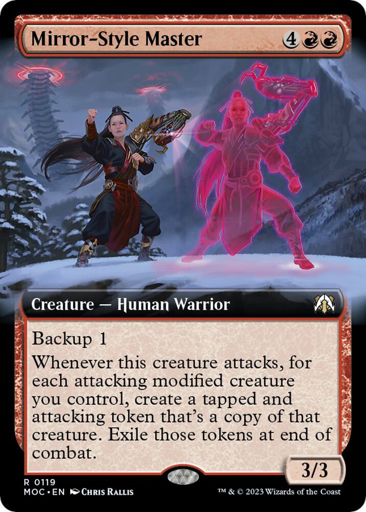 Mirror-Style Master 119/444 (Commander: March of the Machine)  - Extended Art | Good Games Modbury
