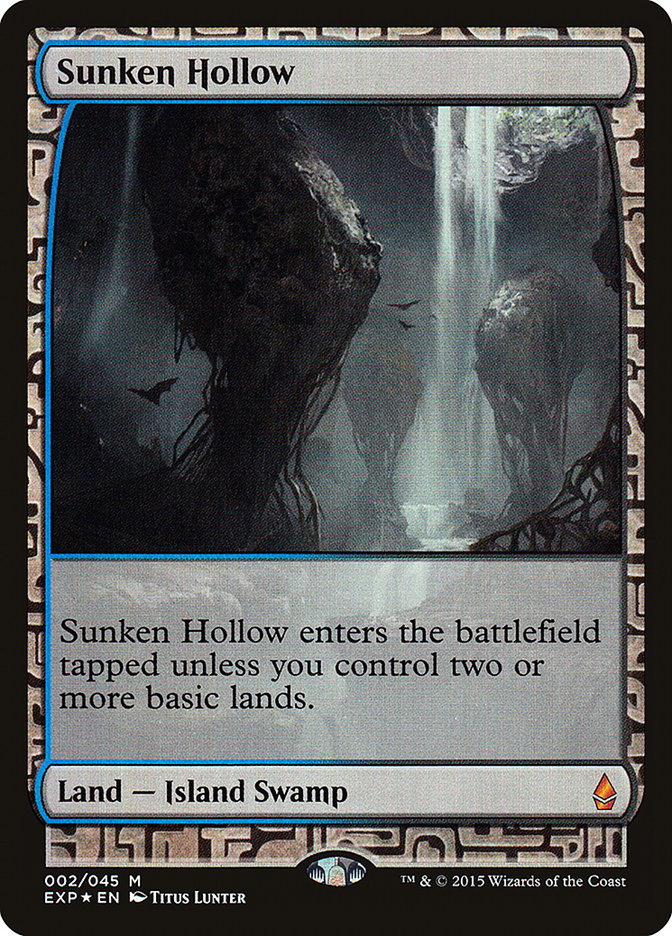 Sunken Hollow [Zendikar Expeditions] | Good Games Modbury