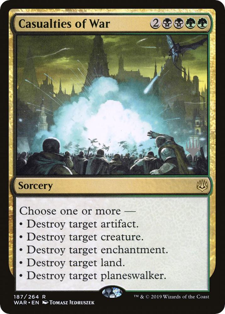 Casualties of War 187p/176 (Promo Pack: Zendikar Rising)  | Good Games Modbury