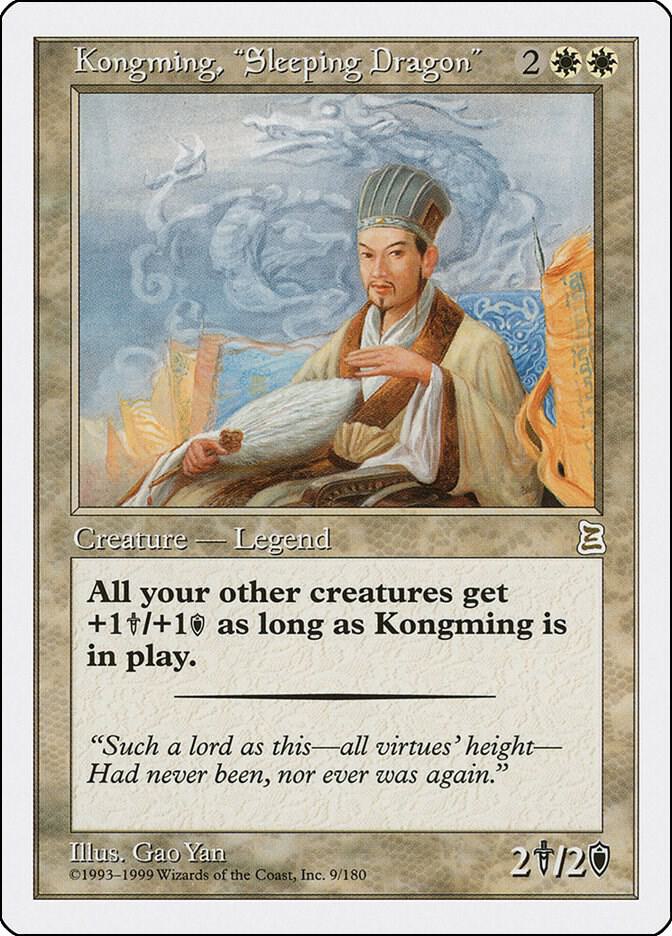 Kongming, "Sleeping Dragon" 9/180 (Portal Three Kingdoms)  | Good Games Modbury