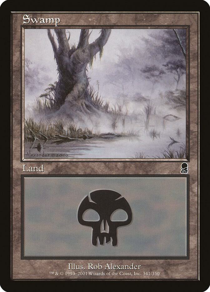 Swamp 341/350 (Odyssey)  - Foil | Good Games Modbury