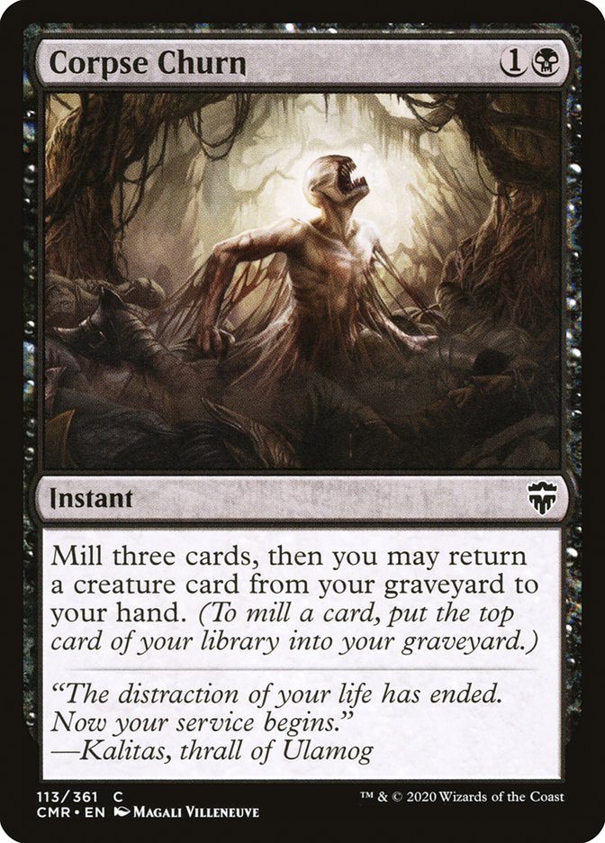 Corpse Churn [Commander Legends] | Good Games Modbury