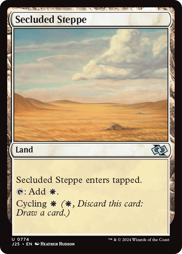 Secluded Steppe [Foundations Jumpstart] | Good Games Modbury