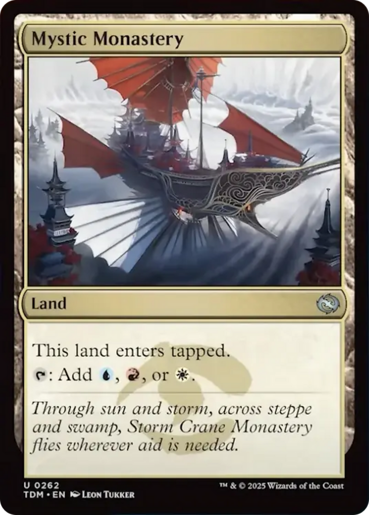 Mystic Monastery [Tarkir: Dragonstorm] | Good Games Modbury