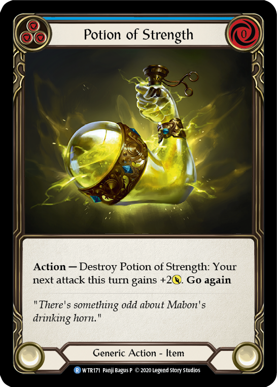 Potion of Strength [U-WTR171] (Welcome to Rathe Unlimited)  Unlimited Rainbow Foil | Good Games Modbury
