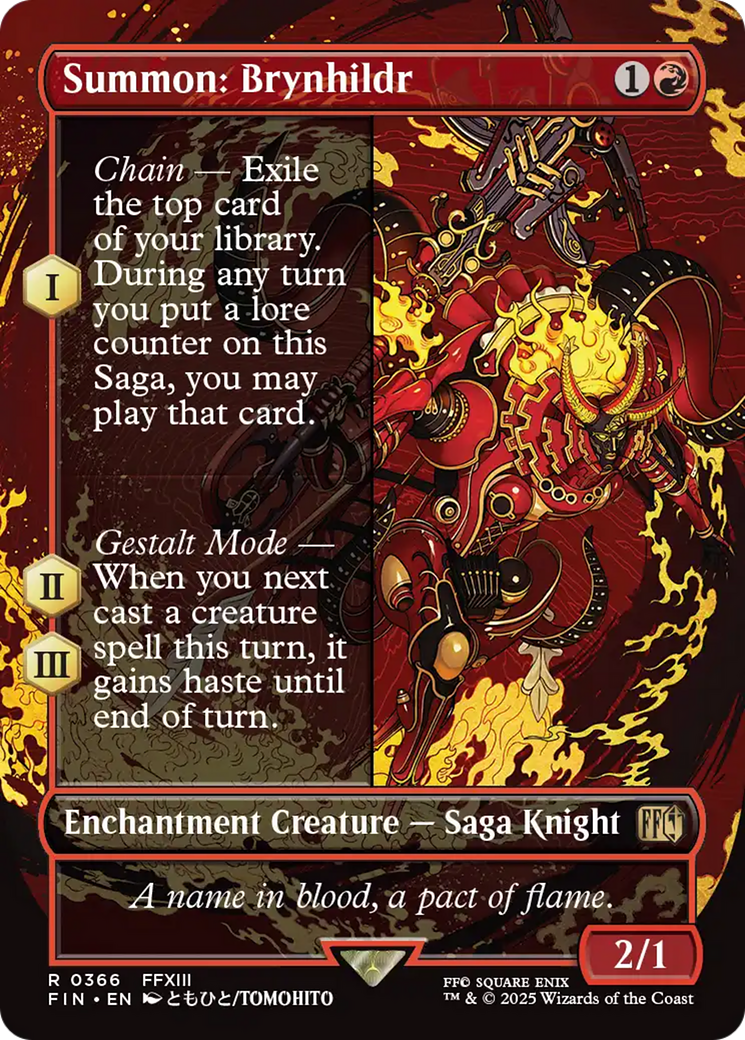 Summon: Brynhildr (Borderless) [FINAL FANTASY] | Good Games Modbury