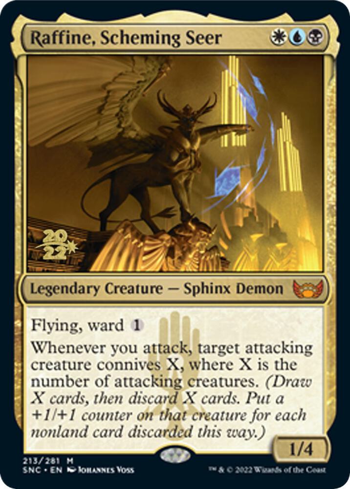 Raffine Scheming Seer 213s/161 (Prerelease Cards)  - Foil | Good Games Modbury