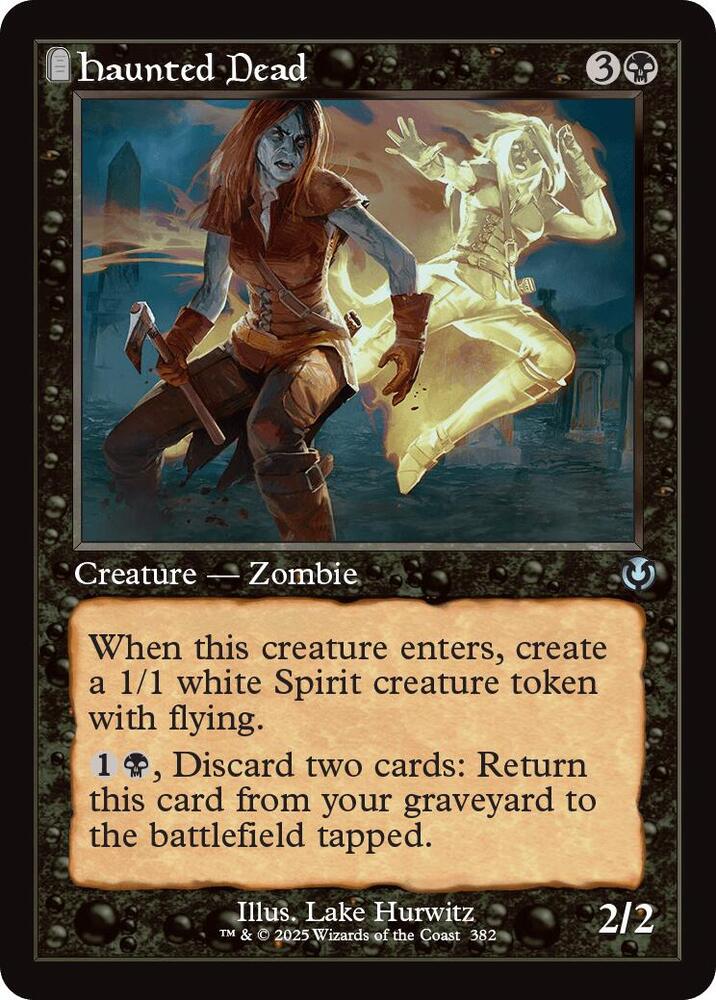 Haunted Dead 382/287 (Innistrad Remastered)  - Retro Foil | Good Games Modbury