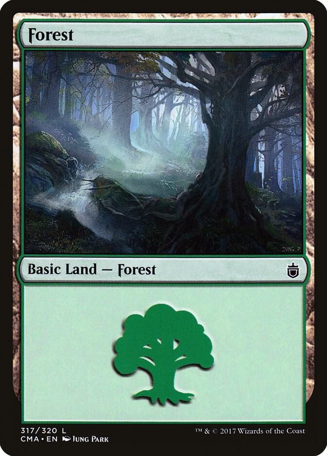 Forest 317/320 (Commander Anthology)  | Good Games Modbury