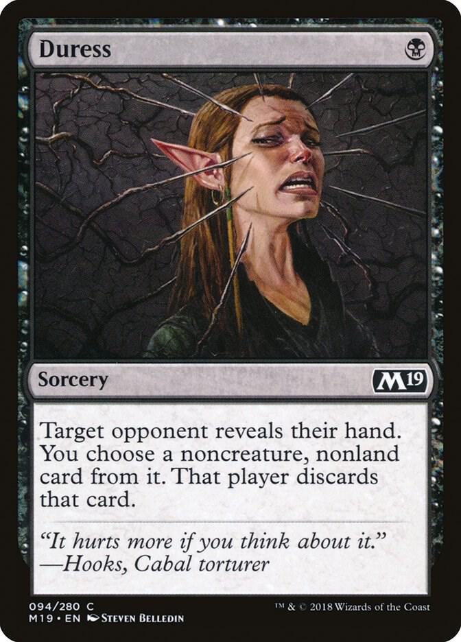 Duress 94/280 (Core Set 2019)  | Good Games Modbury