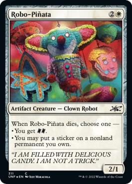 Robo Pinata Galaxy Foil 311/244 (Unfinity)  - Foil | Good Games Modbury