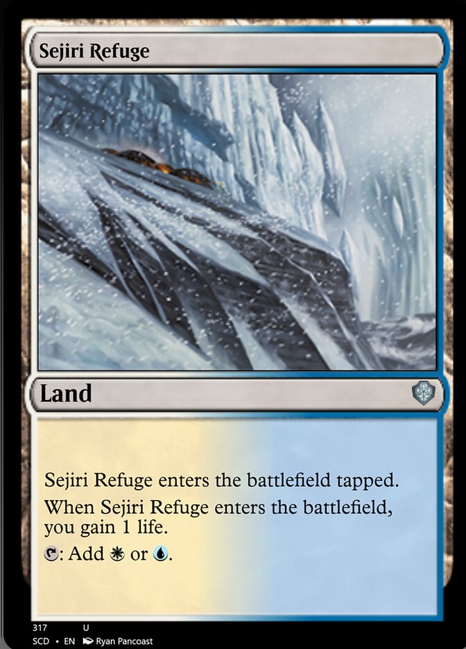 Sejiri Refuge [Starter Commander Decks] | Good Games Modbury