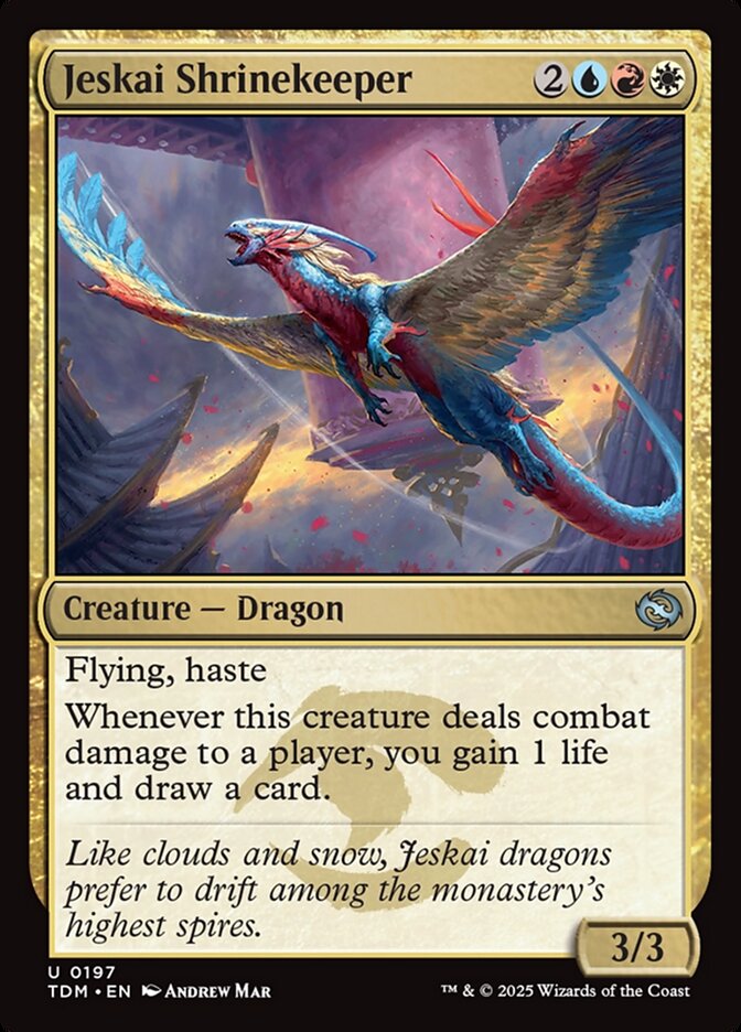 Jeskai Shrinekeeper 197/291 (Tarkir: Dragonstorm)  | Good Games Modbury