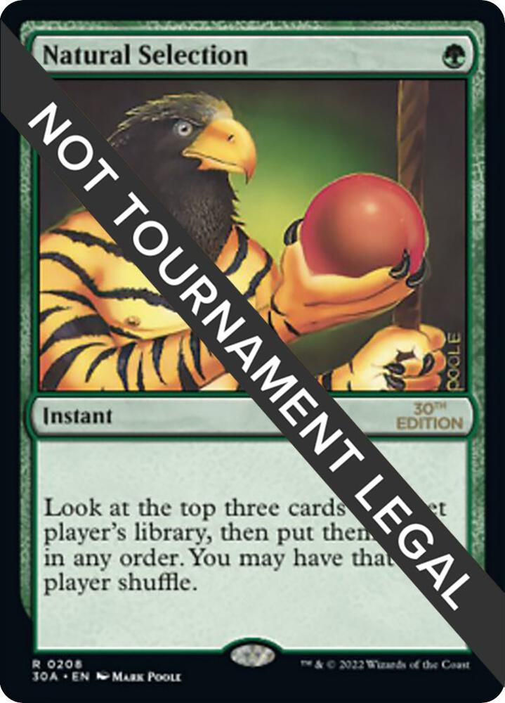 Natural Selection 208/594 (30th Anniversary Edition)  | Good Games Modbury