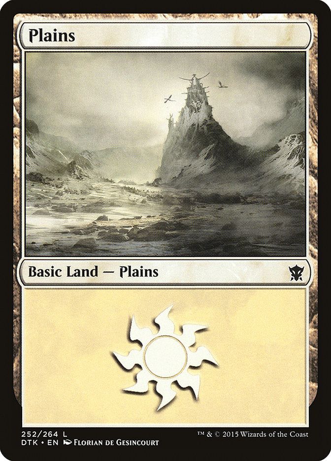 Plains (252) [Dragons of Tarkir] | Good Games Modbury