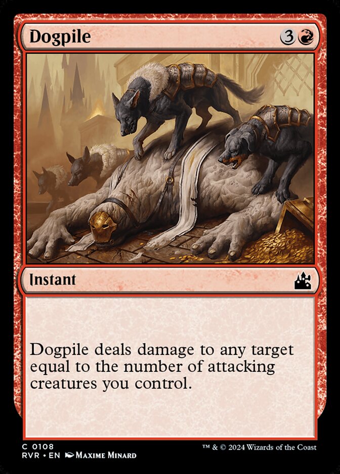 Dogpile 108/291 (Ravnica Remastered)  - Foil | Good Games Modbury