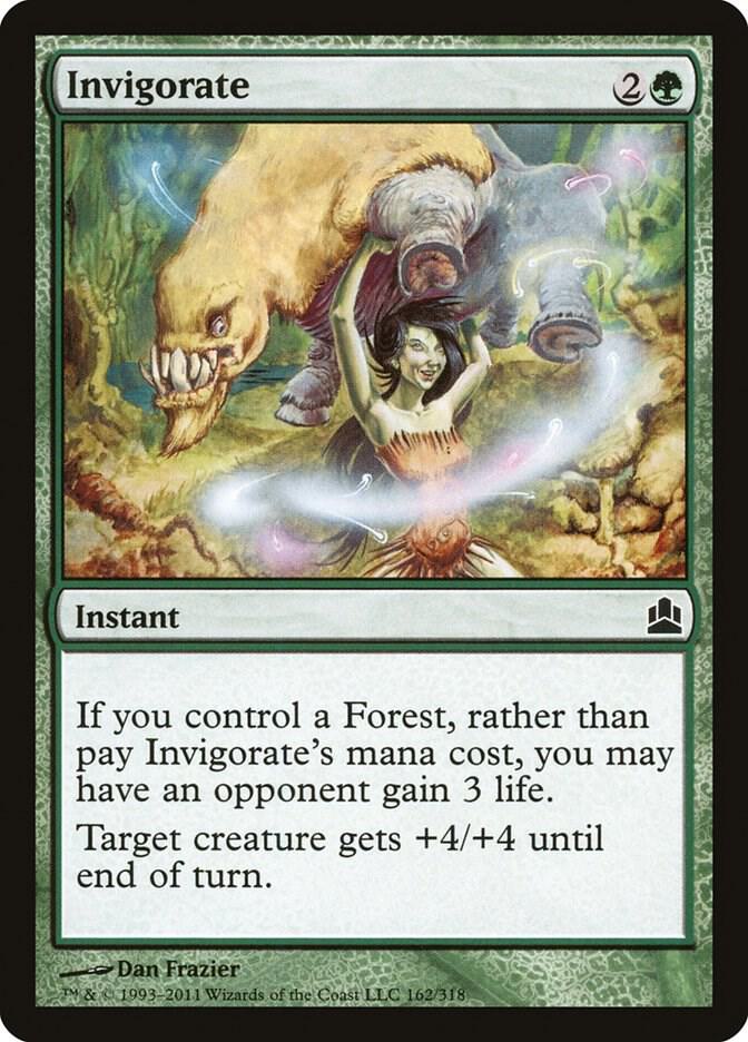 Invigorate 162/318 (Commander)  | Good Games Modbury