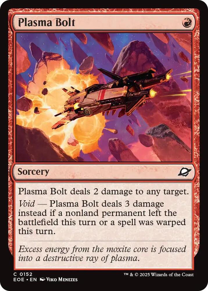 Plasma Bolt 152/276 (Edge of Eternities)  | Good Games Modbury