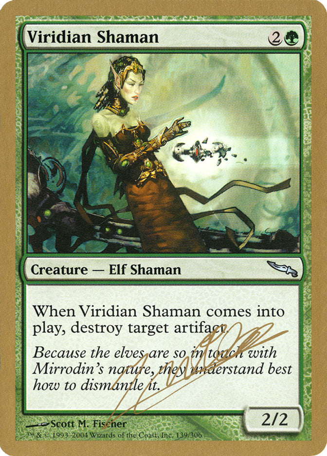 Viridian Shaman (Julien Nuijten) [World Championship Decks 2004] | Good Games Modbury
