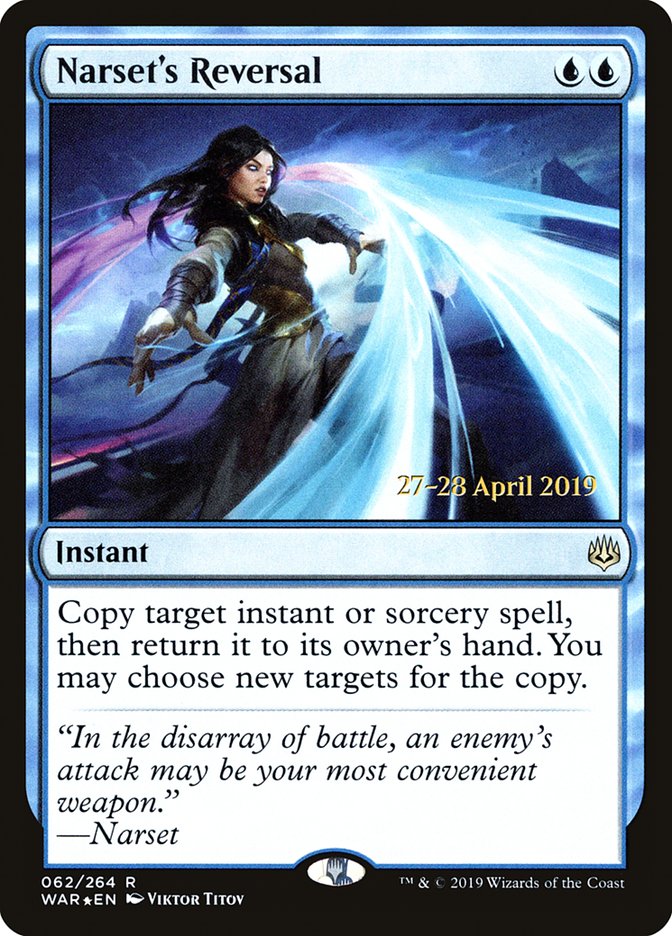 Narset's Reversal [War of the Spark Prerelease Promos] | Good Games Modbury