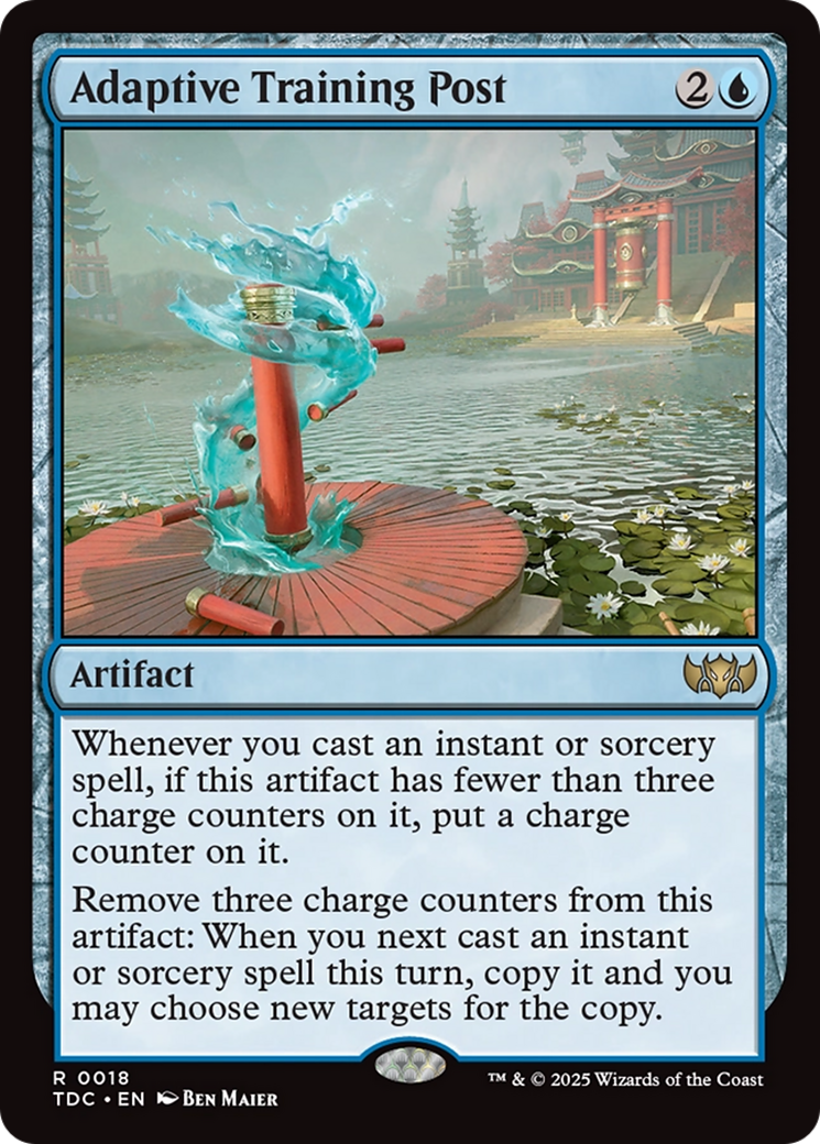 Adaptive Training Post [Tarkir: Dragonstorm Commander] | Good Games Modbury