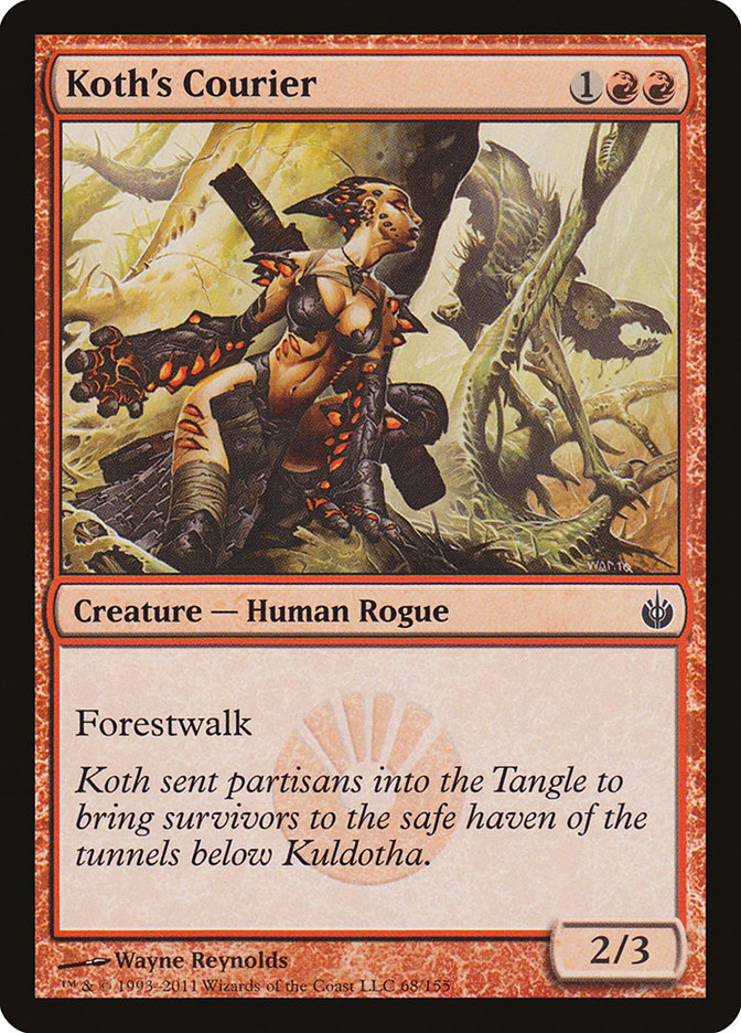 Koth's Courier 68/155 (Mirrodin Besieged)  - Foil | Good Games Modbury