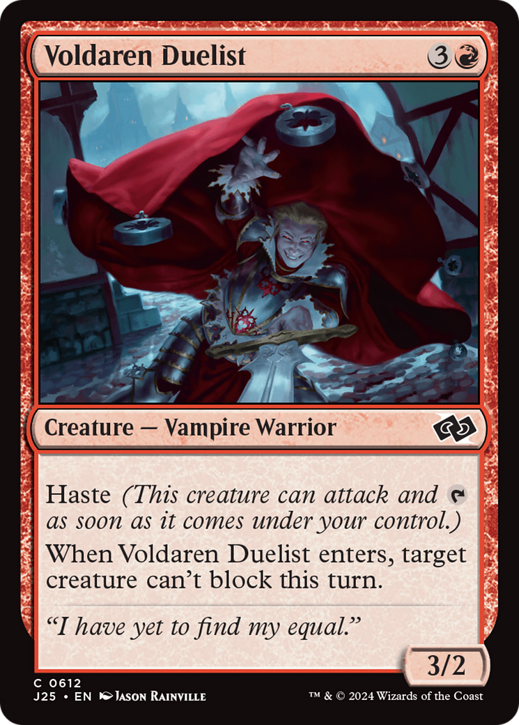 Voldaren Duelist [Foundations Jumpstart] | Good Games Modbury