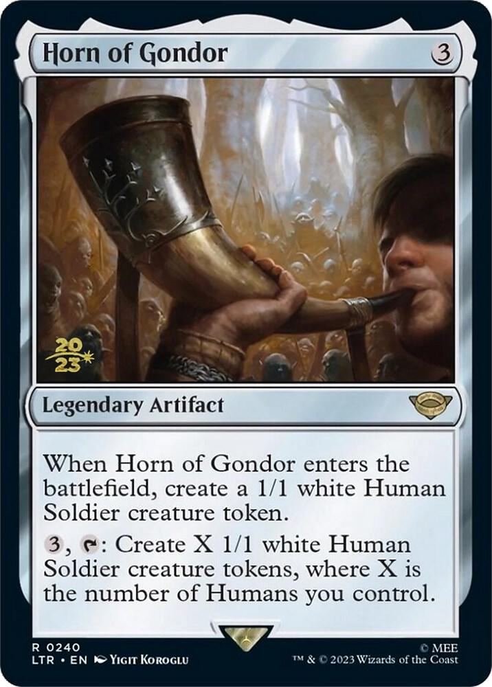 Horn of Gondor 240s/86 (Prerelease Cards)  - Foil | Good Games Modbury