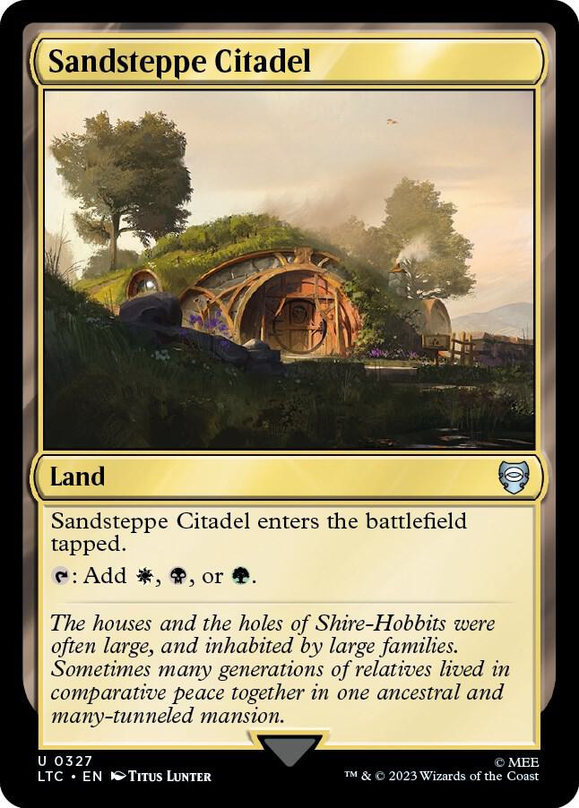 Sandsteppe Citadel 327 (Commander: The Lord of the Rings: Tales of Middle-earth)  | Good Games Modbury