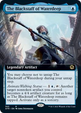 The Blackstaff of Waterdeep Extended Art 365/281 (Adventures in the Forgotten Realms)  - Foil | Good Games Modbury