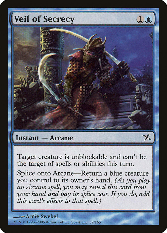 Veil of Secrecy 59/165 (Betrayers of Kamigawa)  - Foil | Good Games Modbury