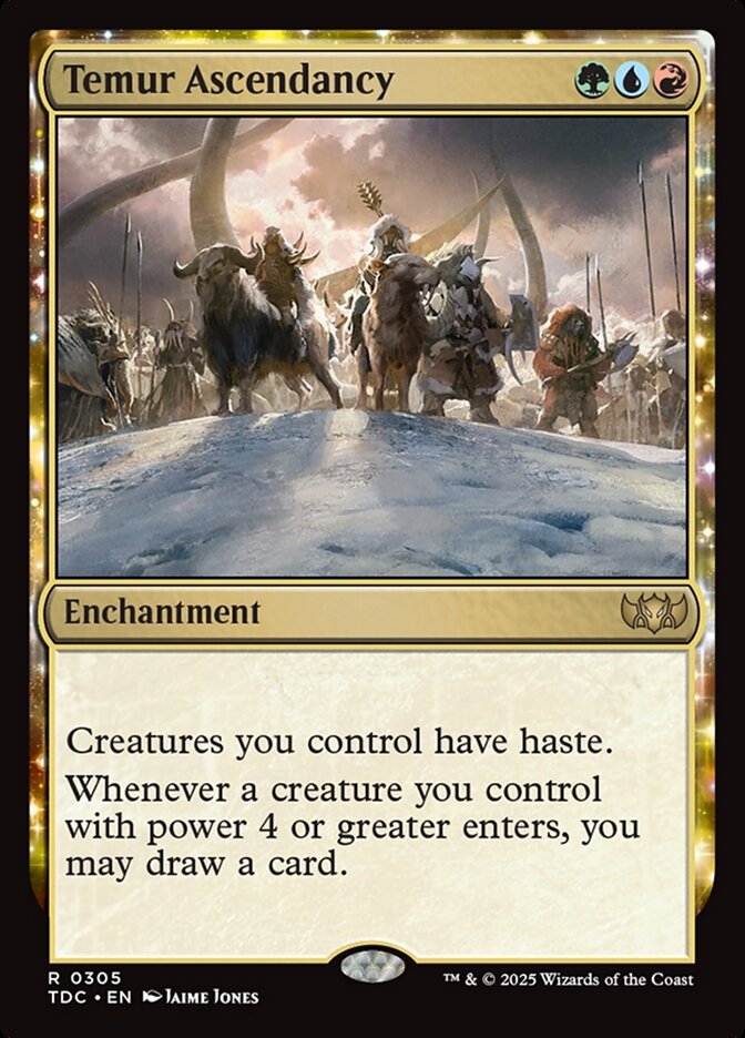 Temur Ascendancy 305 (Commander: Tarkir: Dragonstorm)  | Good Games Modbury