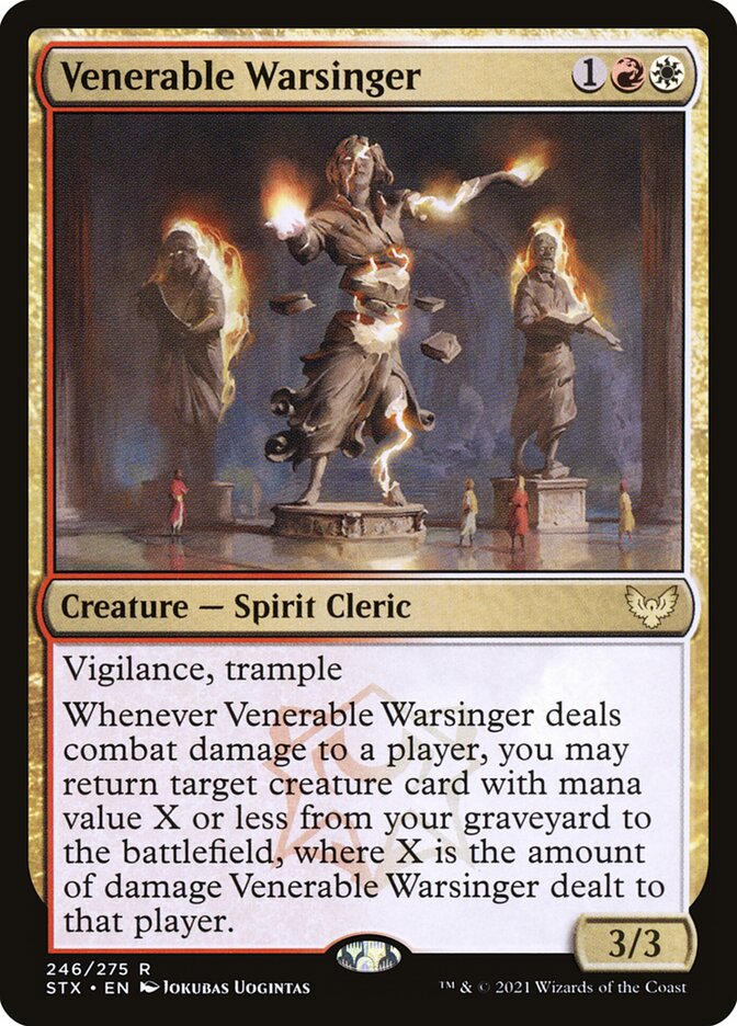 Venerable Warsinger 246/275 (Strixhaven: School of Mages)  | Good Games Modbury